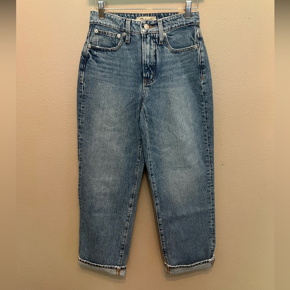 Madewell Denim Curvy Perfect Vintage Straight Jean